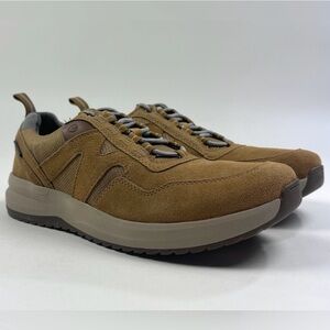 Clarks Wellman Trail AP Dark Sand Mens 9.5 Brown Shoes Athletic Low 26168725